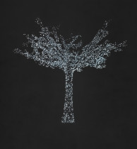 Sfera święta_drzewo_2015_akryl olej pł._160x150cm_fot. Barbara Kubska