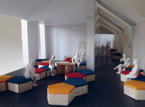 projekt mebli do dworca w Cieszynie