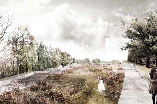 projekt Ogrodu XXI w. i pawilonu wystawowego w Łazienkach Kr&oacute;lewskich