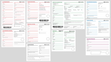 Zestaw formularzy dla Poczty Polskiej, Weronika Mehr, 2014/2015