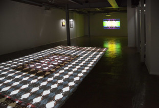 Lesław Tetla, Flying carpet, Platform-A Gallery, Middlesbrough  