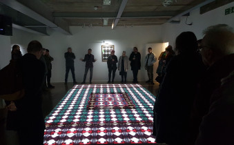Lesław Tetla, Flying carpet, Platform-A Gallery, Middlesbrough  