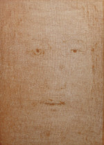 Szymon Prandzioch, Studium chusty z Manopello, miękki werniks, sucha igła, 17x25, 2013