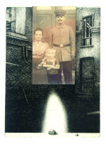 Bez adresu XIVb, akwaforta, collage, 1995