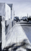 Monika Gawron (IV rok/M), Bez tytułu, olej na płótnie, 130 x 80 cm, 2019