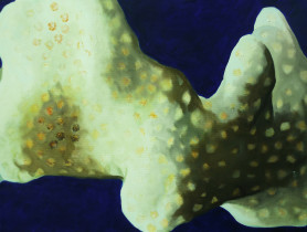 Urszula Cieślik (III rok/GW), Cuda natury, olej na płótnie, 70 x 50 cm, 2020