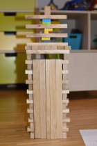 Edyta Rybak, warsztaty dla dzieci z budowania kompozycji abstrakcyjnych na podstawie rysunków