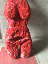 Sara Klatt, Dziura, 2019, temat: Materializacja Niematerialnego