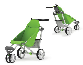 Dominika Bablok Projekt składanego wózka trójkołowego dla dzieci niepełnosprawnych, 2009