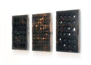 Zbyněk Janáček | Pudełka i nadruki | Boxy a tisky | … O szlachetnym i pięknym I. – III. | technika łączona | 2010 | GVUO Galeria Sztuk Pięknych w Ostrawie | Dom Sztuki w Ostrawie