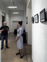 Zbyněk Janáček  w Pracowni Grafiki Artystycznej