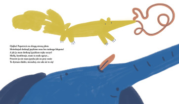 WYRÓŻNIENIE JURY: Paulina Strojniak – Słoń, który językiem chciał dotknąć trąby