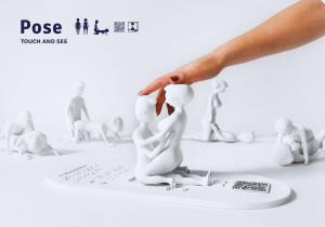 "Pose" - zestaw do edukacji seksualnej dla osób niewidomych