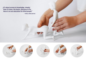 "Pose" - zestaw do edukacji seksualnej dla osób niewidomych