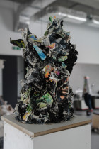 Martyna Bonarska, obiekt z wcześniejszych strzępów prac malarskich