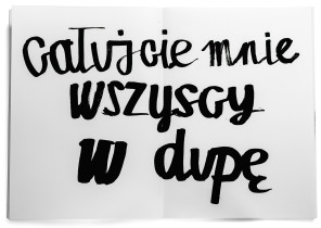 Anna Kaleta, Całujcie mnie wszyscy w dupę, 2013