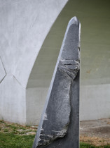 "Kamień graniczny" (detal) - Strzegom, 2025.