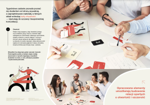 Maja Wieczorek „Projekt wspomagający proces budowania zaufania w zespołach projektowych, dedykowany studentom I roku studiów magisterskich."