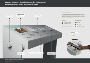 Klaudia Machera, Muzeum dostępne &ndash; projekt koncepcyjny inkluzywnych obiekt&oacute;w wystawy stałej w Muzeum Śląskim, 2025