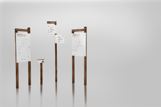 Kinga Zając, Projekt systemu informacji wizualnej w Muzeum G&oacute;rnośląski Park Etnograficzny w Chorzowie, 2024.