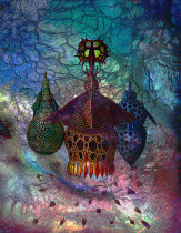 Mateusz Kokot, Rodzina Promienic, 98 x 127 cm, 2015