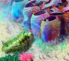 Dagmara Cieślica, Habitat 6, druk cyfrowy, 125,71 x 110 cm, 2015