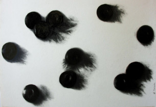 Bogdan Topor, The Last Supper 2, drawing, 50x70