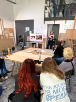 Spotkanie z Moniką Kozień - Kuratorką MUFO