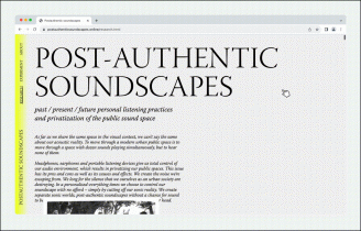 Zosia Paśnik, Post-authentic soundscapes, 2022