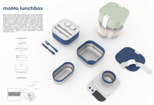 Projekt pojemnik&oacute;w lunchowych.