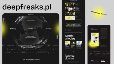 Deep Freaks, projekt dyplomowy, Aleksandra Latos, Olga Then, 2025