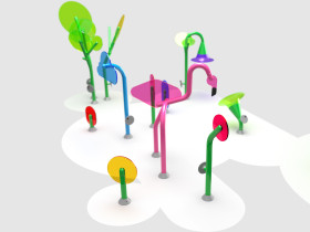 ATIS JASIENICA_Nature_Set of water playground equipment