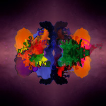 Danuta Gola / kompozycja malarska / KOLOROSKOP / 2008