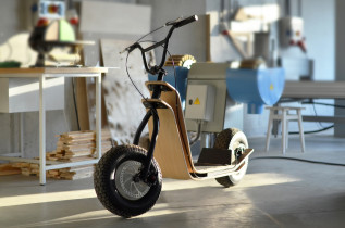 Projekt górskiej hulajnogi zjazdowej / Wojciech Biegus