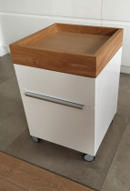 Projekt mobilnej szafki łazienkowej, producent: AFEX